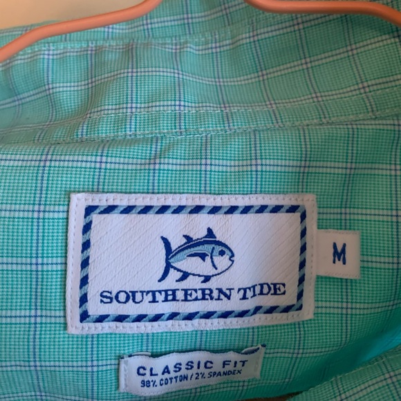Southern Tide plaid Long Sleeve Button Down Shirt - Picture 3 of 6